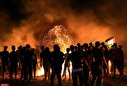 عکس/بالن‌های آتش‌زا واکنش جوانان فلسطینی به تعدی صهیونیست‌ها