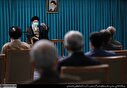 عکس| دیدار رئیس‌جمهور و اعضای هیئت دولت با رهبر معظم انقلاب