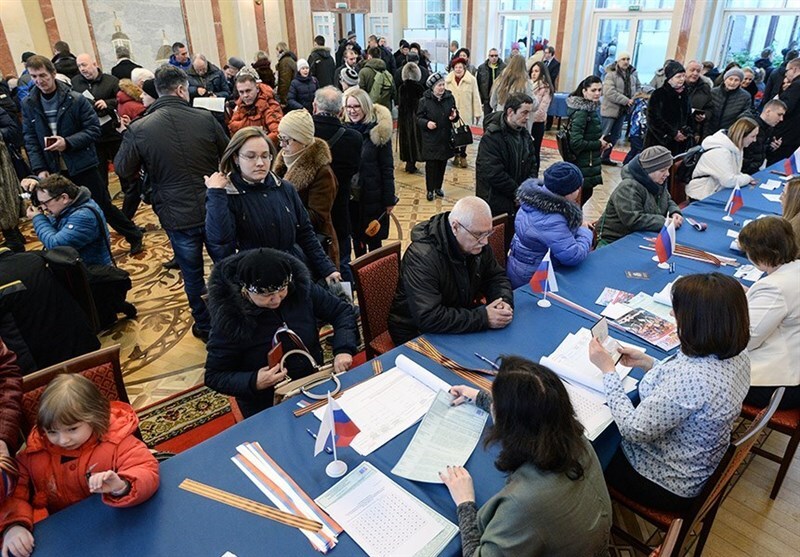 مشارکت ۶۰ درصدی مردم روسیه در روز دوم انتخابات