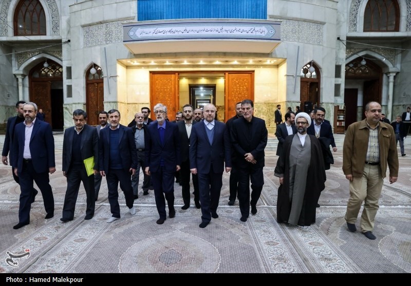 تجدید میثاق اعضای لیست شورای ائتلاف نیروهای انقلاب با آرمان‌های امام خمینی(ره)