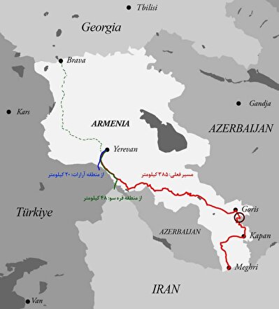 چگونه مسیر ۲۰ کیلومتری را رضا شاه پهلوی ۳۸۵ کیلومتر کرد؟