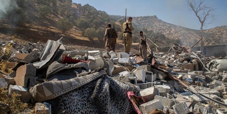 ادامه خلع‌سلاح تجزیه‌طلب‌ها و تخلیه پایگاه‌های آن‌ها در نزدیکی مرز ایران