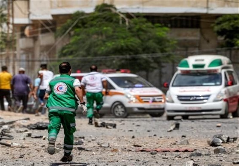 ادامه حملات دیوانه‌وار صهیونیست‌ها به غزه و قتل‌عام تیم‌های پزشکی و دفاع شهری