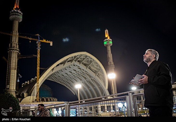 تصاویر/ مراسم احیای شب بیست و یکم در مصلای تهران