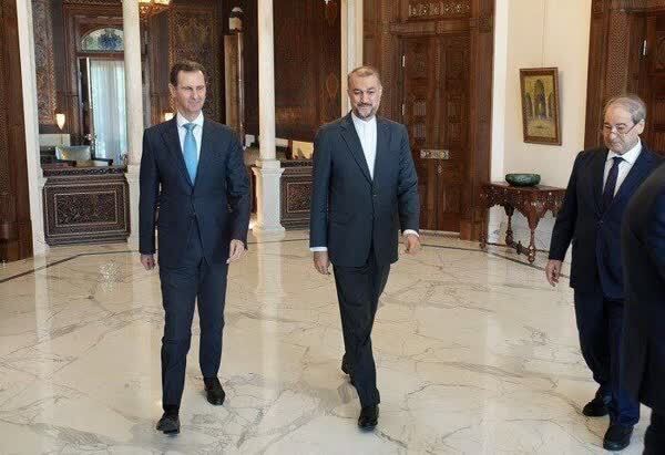 امیرعبداللهیان در دیدار با اسد: پاسخ ما به رژیم صهیونیستی و تنبیه آن قطعی است