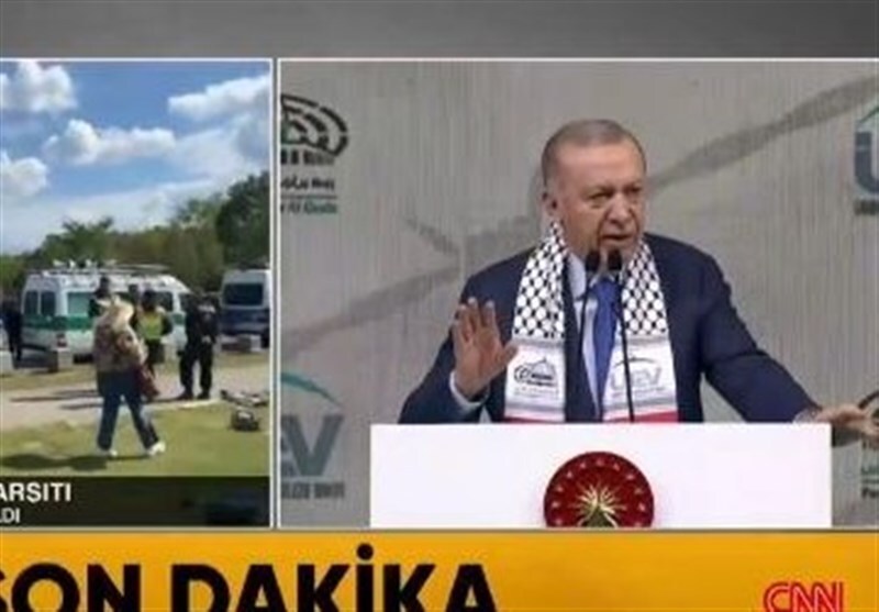 اردوغان: حماس را نه گروه تروریستی بلکه گروه مقاومت می‌دانیم