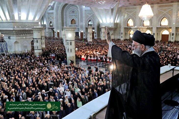تصاویر/ مراسم سی و پنجمین سالگرد ارتحال امام خمینی (ره)
