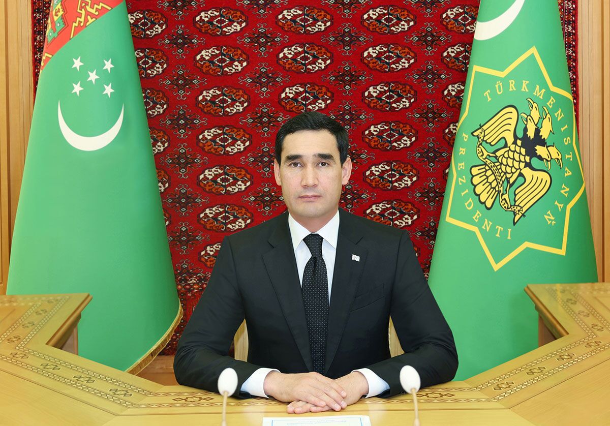 رئیس جمهور ترکمنستان پیروزی پزشکیان در انتخابات را تبریک گفت