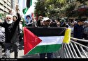تصاویر/ اجتماع مردم مشهد در محکومیت جنایات اسرائیل در غزه