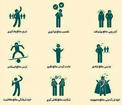 موانع رشد و پیشرفت استعدادها و موفقیت درعملیاتها