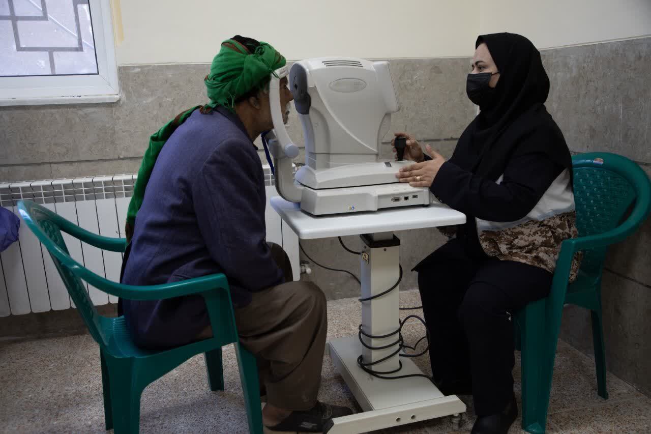 افتتاح هفتاد و یکمین بیمارستان سیار تخصصی و فوق تخصصی نیروی زمینی سپاه در زاهدان