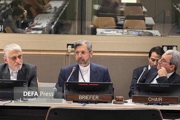 خطیب زاده: آمریکا امنیت و حقوق بین الملل را خدشه دار کرده است