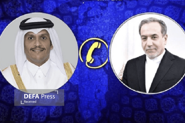گفت‌‌‌وگوی تلفنی عراقچی و همتای قطری