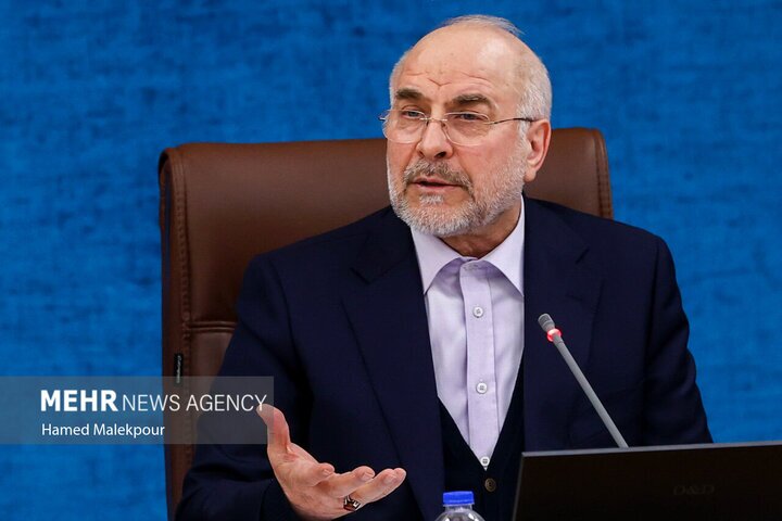 قالیباف: صریح و قاطع به آمریکایی‌ها می‌گوییم همه گزینه‌ها روی میز است