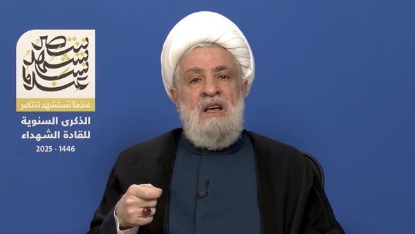 نعیم قاسم: اسرائیل باید از لبنان خارج و اسرای ما را آزاد کند