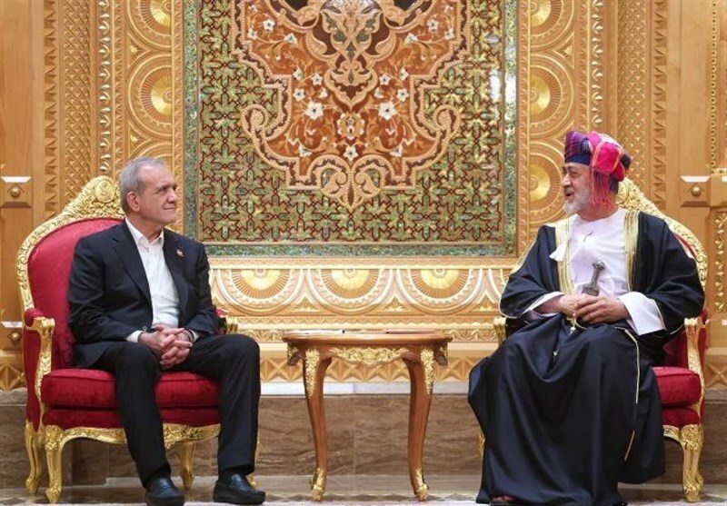 دولت چهاردهم , سلطان عمان , مسعود پزشکیان | پزشکیان , رئیس جمهوری اسلامی ایران ,