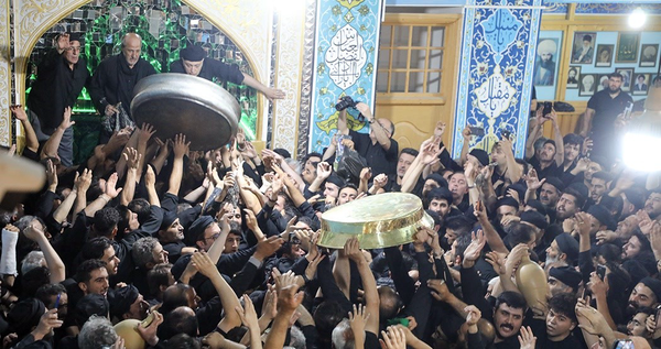 آیین سنتی طشت‌گذاری در اردبیل