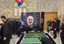 تشییع پیکر شهیدان سلامی و شانه‌‌ئی در حرم عبدالعظیم‌ + عکس و فیلم