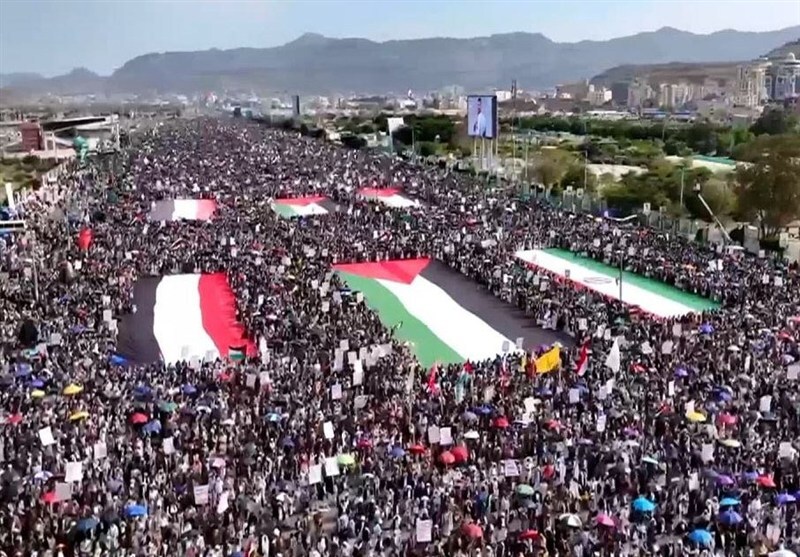 بیانیه تظاهرات صنعاء: مردم یمن هرگز غزه را تنها نخواهند گذاشت
