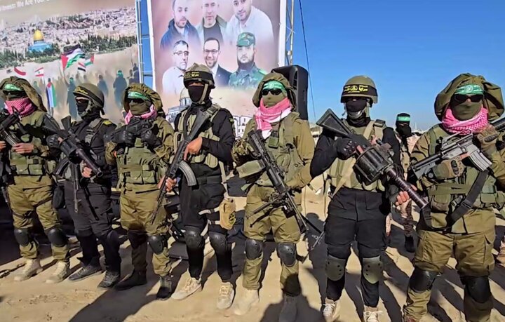 استقرار گسترده نیروهای امنیتی حماس در غزه