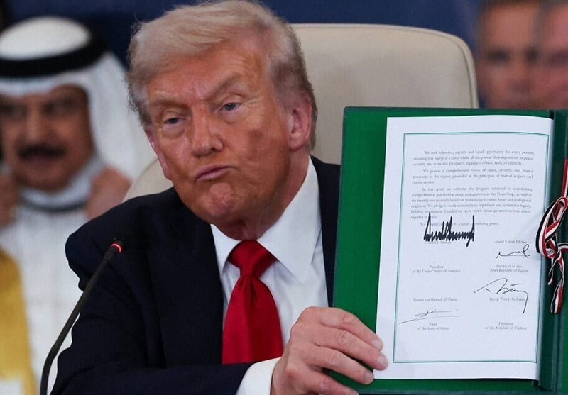 ترامپ: آتش بس غزه همچنان پابرجاست/ هند از روسیه نفت نخرد