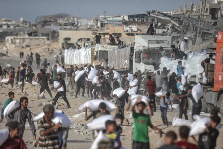 نهاد فلسطینی ادعای آمریکا مبنی بر غارت کمک‌های بشردوستانه را محکوم کرد