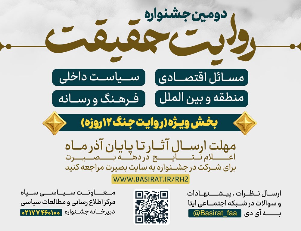 دومین جشنواره روایت حقیقت