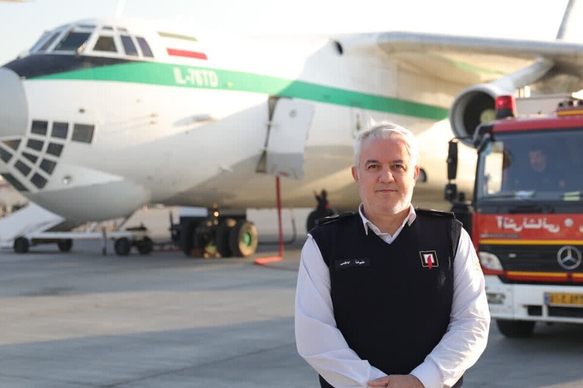 توضیحات مسئول عملیات غرب تهران درباره پشتیبانی آبرسانی به هواپیماهای سپاه