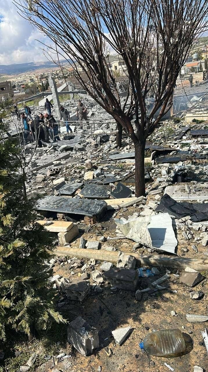 حملات هوایی گسترده رژیم صهیونیستی به مناطقی در لبنان