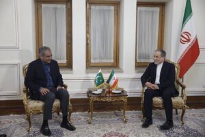 دیدار وزیر کشور پاکستان با عراقچی