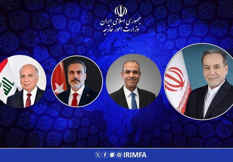 گفتگوی تلفنی عراقچی با وزرای امور خارجه ترکیه، عراق و مصر