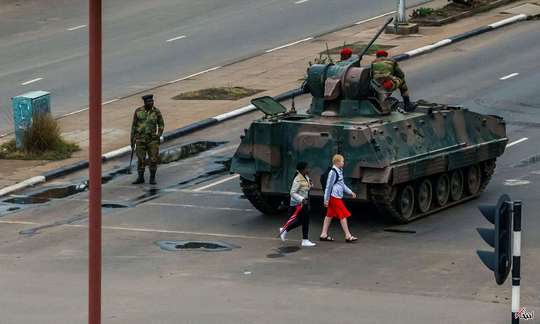 کودتای نظامیان ارتش زیمباوه علیه رابرت موگابه