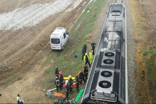 خارج شدن قطار از ریل در استان «سویل» در اسپانیا ۲۱ زخمی برجای گذاشته است.