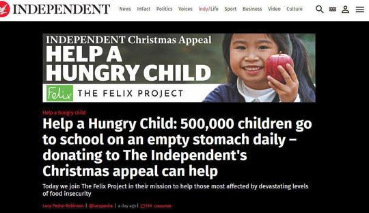  ایندیپندنت: پانصد هزار کودک در سراسر انگليس هر روز گرسنه به مدرسه می روند
بنابر اعلام سازمان ملل، هشت ميليون نفر در انگليس در فقر غذايی زندگی می کنند.