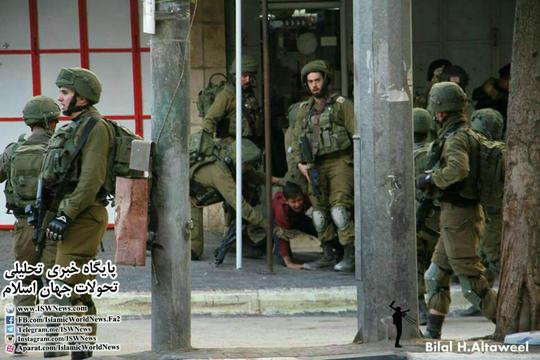  بازداشت نوجوان فلسطینی در اعتراض فلسطینی ها به اعلام قدس اشغالی به عنوان پایتخت رژیم صهیونیستی 