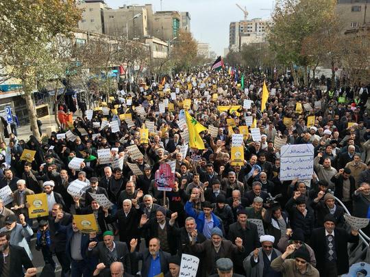 راهپیمایی ضد آمریکایی _ صهیونیستی مردم مشهد