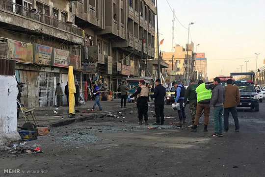 انفجارهای تروریستی در بغداد‎
در دو انفجار انتجاری در مرکز بغداد ۳۸ نفر کشته و بیش از ۱۰۰ تن زخمی شدند.