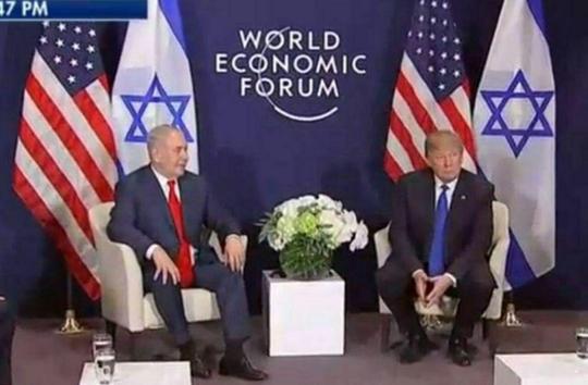   دیدار نتانیاهو و ترامپ در حاشیه اجلاس داووس 
