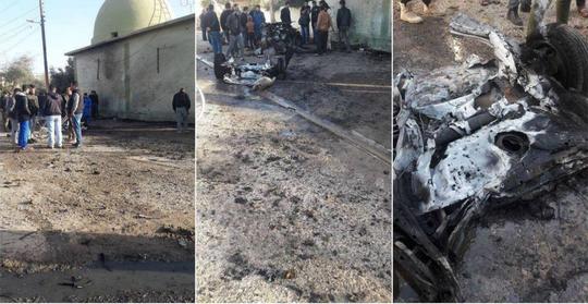  انفجار خودروی بمب‌گذاری شده در در نزدیکی مرقد «خضر الیاس» در استان کرکوک عراق
 این انفجار تلفات جانی به همراه نداشت.