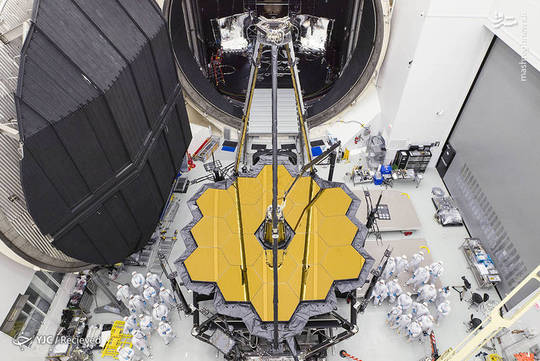 تلسکوپ فضایی ”جیمز وب“ که به مدت ۲۰ سال در توسعه بوده و جانشین تلسکوپ فضایی هابل است مراحل آخر ساخت را طی می‌کند.