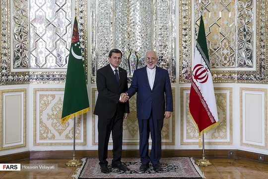 دیدار وزرای امورخارجه ایران و ترکمنستان