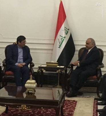 'عبدالناصر همتی' رئیس کل بانک مرکزی جمهوری اسلامی ایران با 'عادل عبدالمهدی' نخست وزیر عراق دیدار کرد.
