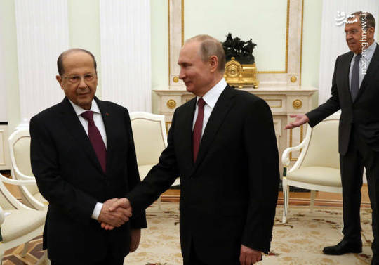 روسای جمهور روسیه و لبنان: از تلاش های سوریه برای مبارزه با تروریسم حمایت می کنیم. راه حل سیاسی بحران سوریه جایگزین ندارد.

