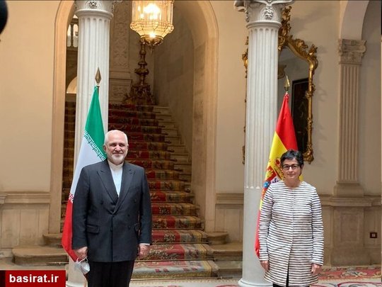 دیدار ظریف با وزیر امور خارجه و امور اتحادیه اروپایی اسپانیا در روز  پنجشنبه 23 اردیبهشت ماه