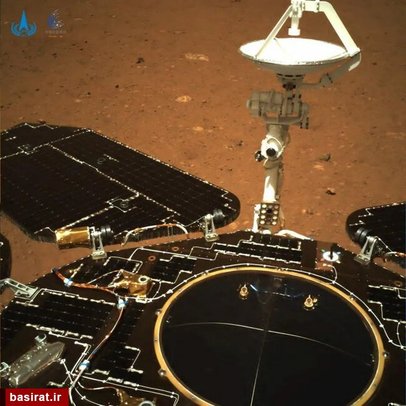 اولین تصاویر ثبت شده از سیاره سرخ توسط مریخ نورد چینی «ژورانگ» 