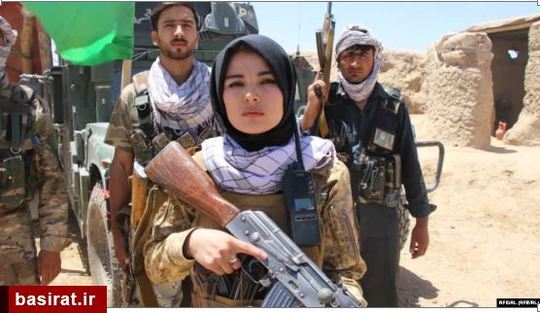 مسلح شدن زنان در جوزجانی افغانستان برای جنگ با طالبان