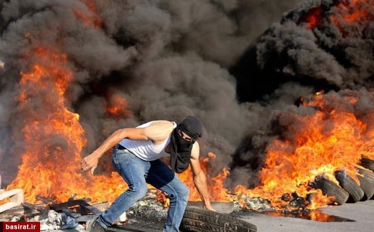 اعتراضات فلسطینیان بعد از شهادت یک جوان فلسطینی درپی درگیری با نظامیان رژیم اشغالگر در کرانه باختری