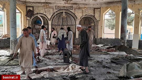 انفجار انتحاری داعش در مسجد شیعیان افغانستان
