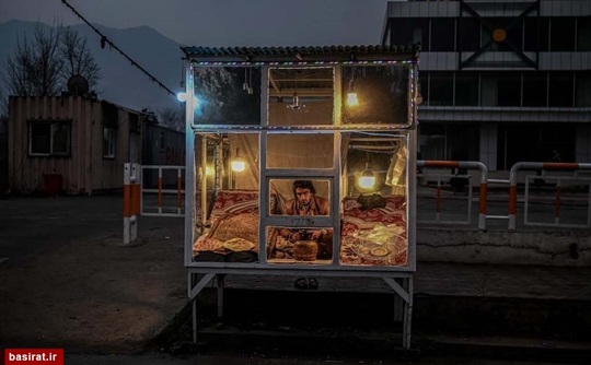 دکه اغذیه فروشی در شهر کابل افغانستان