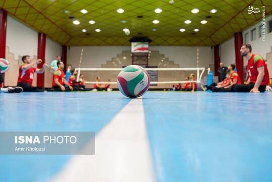 اردوی تیم ملی والیبال نشسته برای حضور در پارالمپیک پاریس